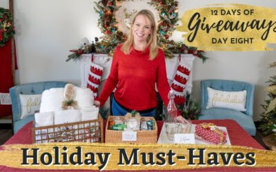 Get Ready for Holiday Guests – Day EIGHT – 12 Days of Giveaways
