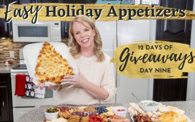 The BEST Holiday Party Recipes & Day NINE of 12 Days of Giveaways!