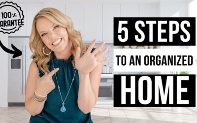 5 Steps to an Organized Home for 2023