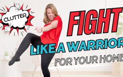 Fight like a WARRIOR for a Clean and Tidy Home!