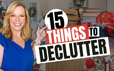 15 Things to Declutter BEFORE the Holidays (that Bring Joy to Others)