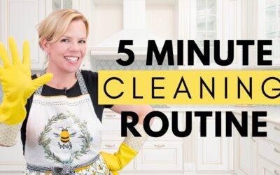 My 5-Minute Speed Cleaning Routine 🧹🧽 🏃‍♀️