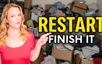 The Decluttering Restart: How to Finally Finish What You Started in January